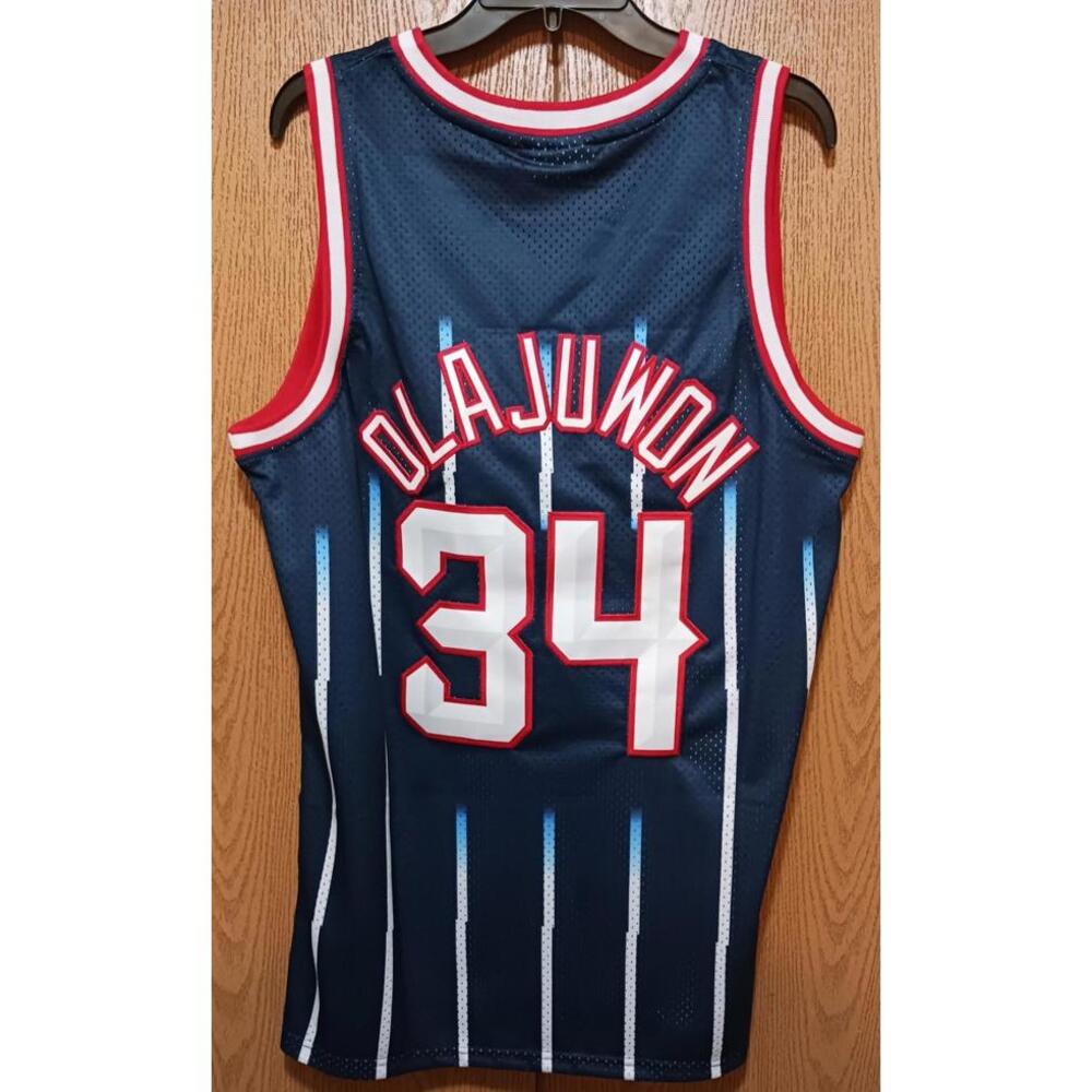 Hakeem Olajuwon (Mitch/Ness)-(Rockets)-(Size:XL)-$100 - Picture 5 of 9